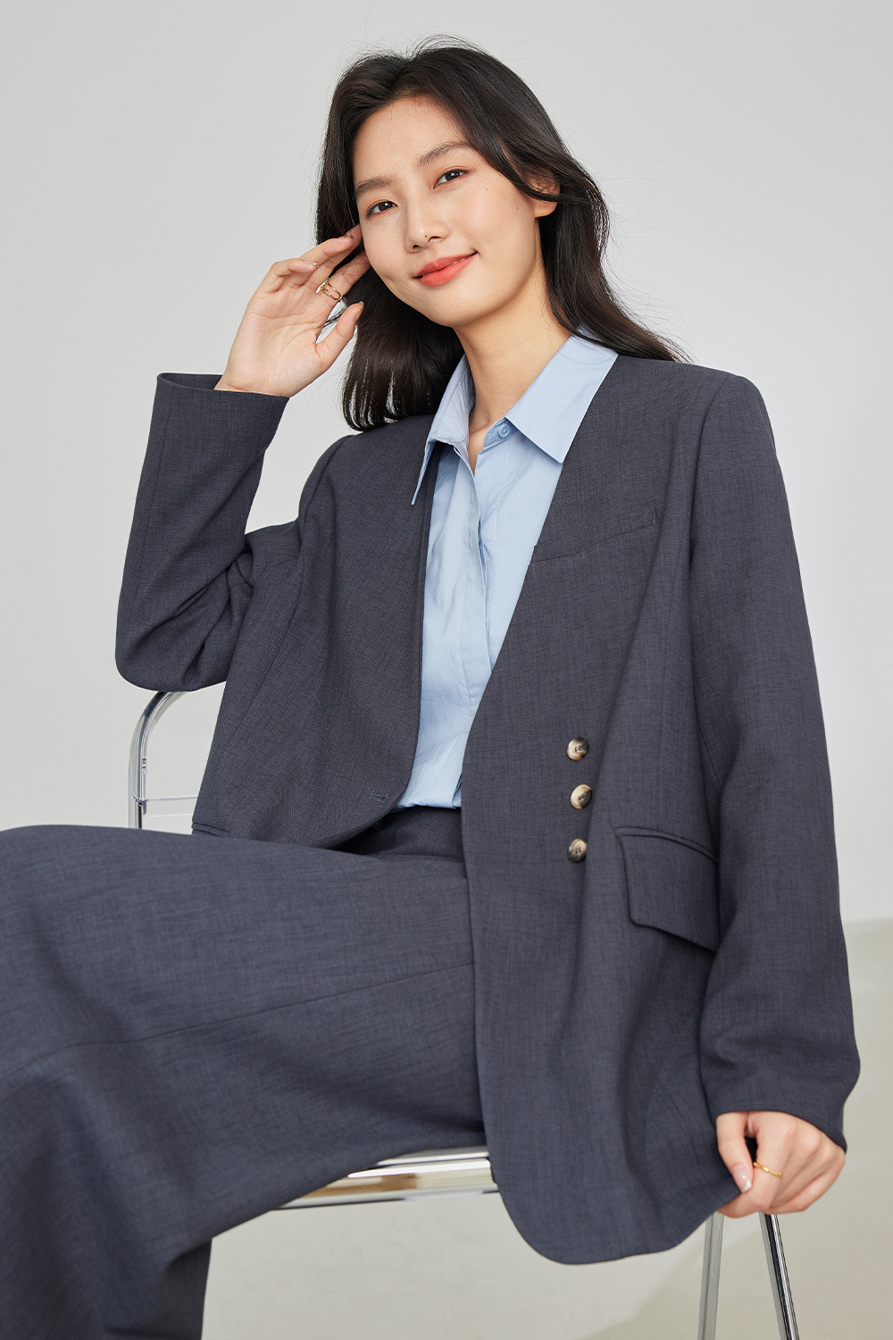 Business Commute Two-Piece Set