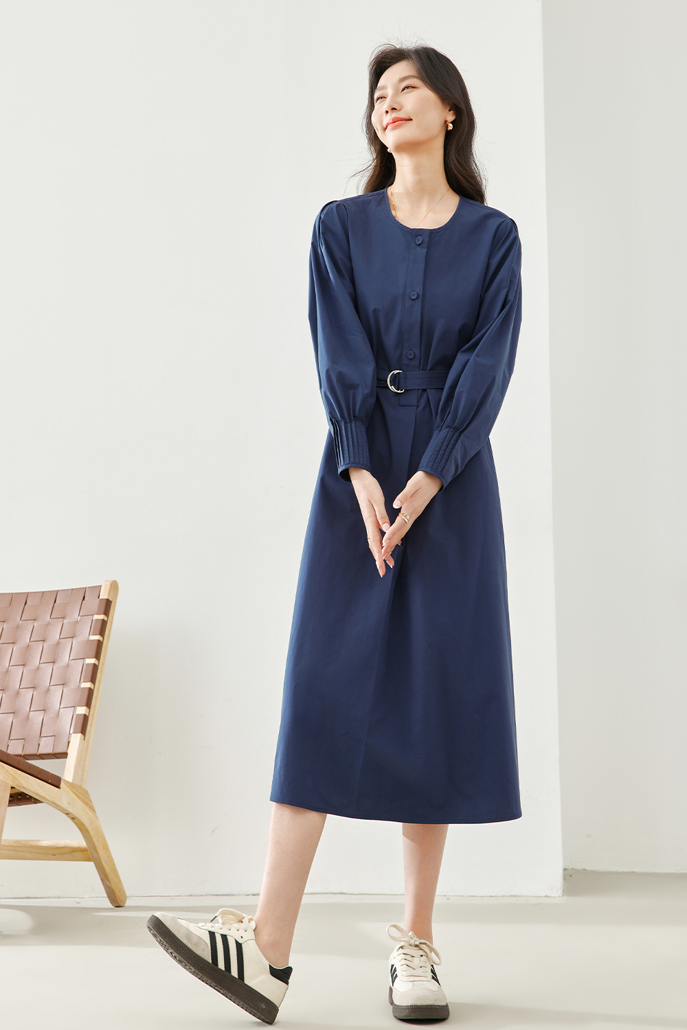 Pure Cotton Dress-VIMLYSTORE