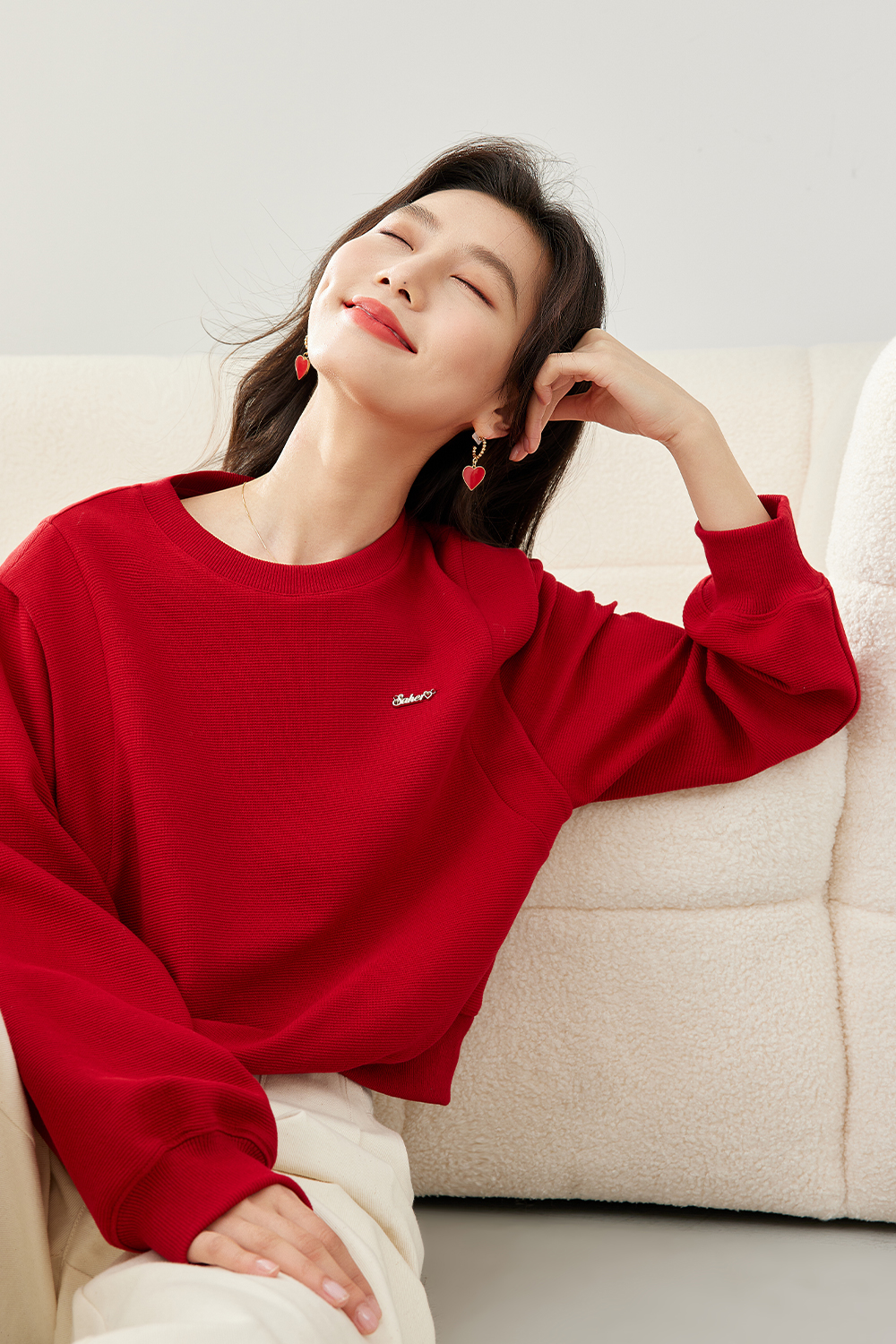 Solid color short tops-VIMLYSTORE