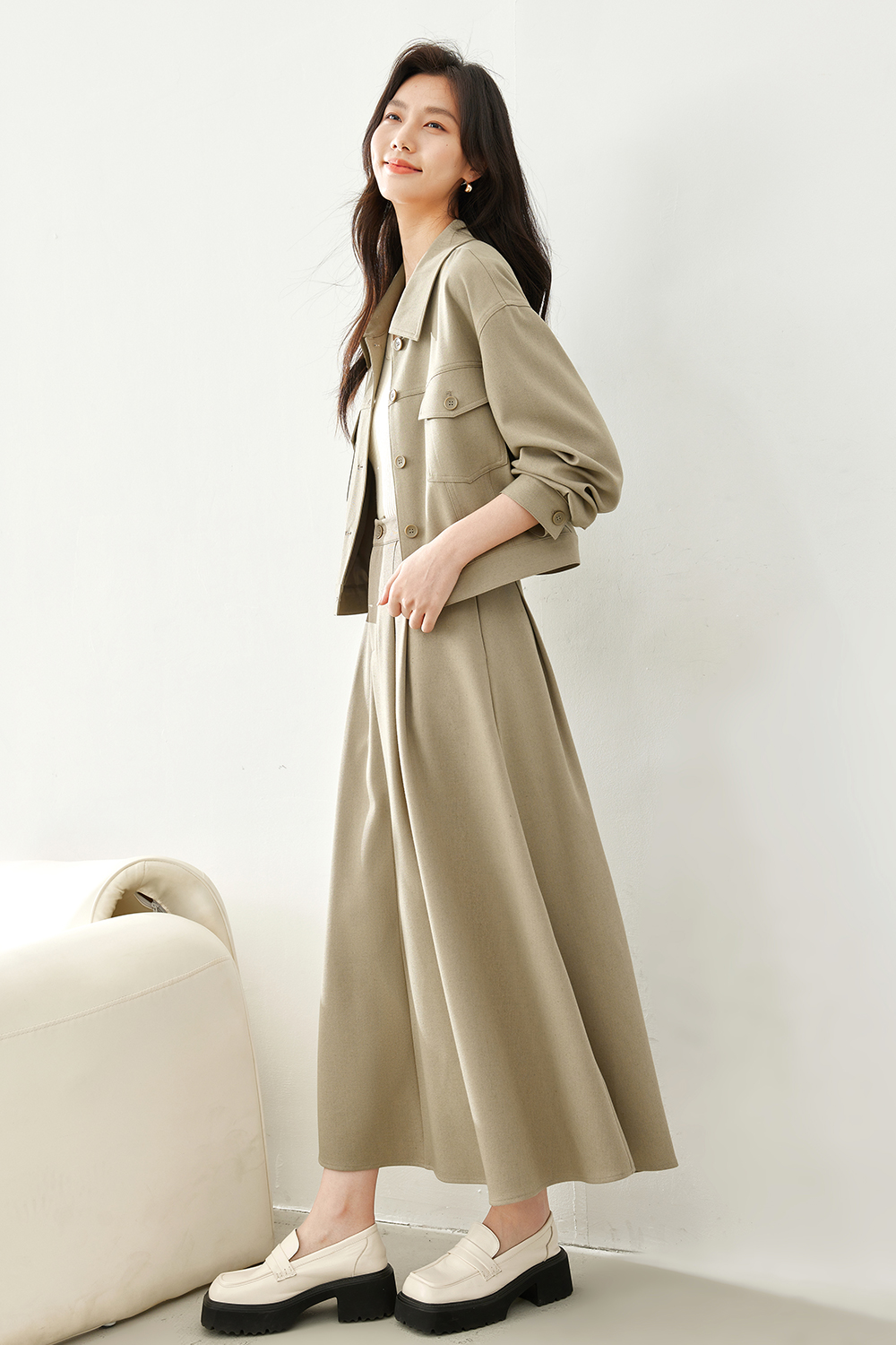 American Retro Two-Piece Set