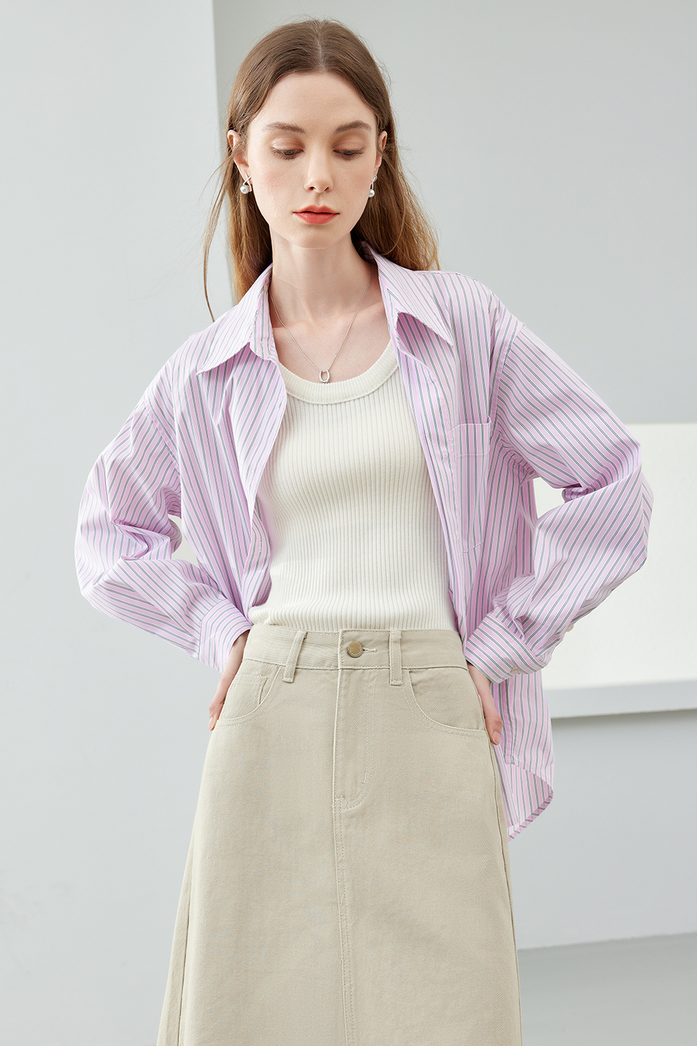 Spring Striped Shirt