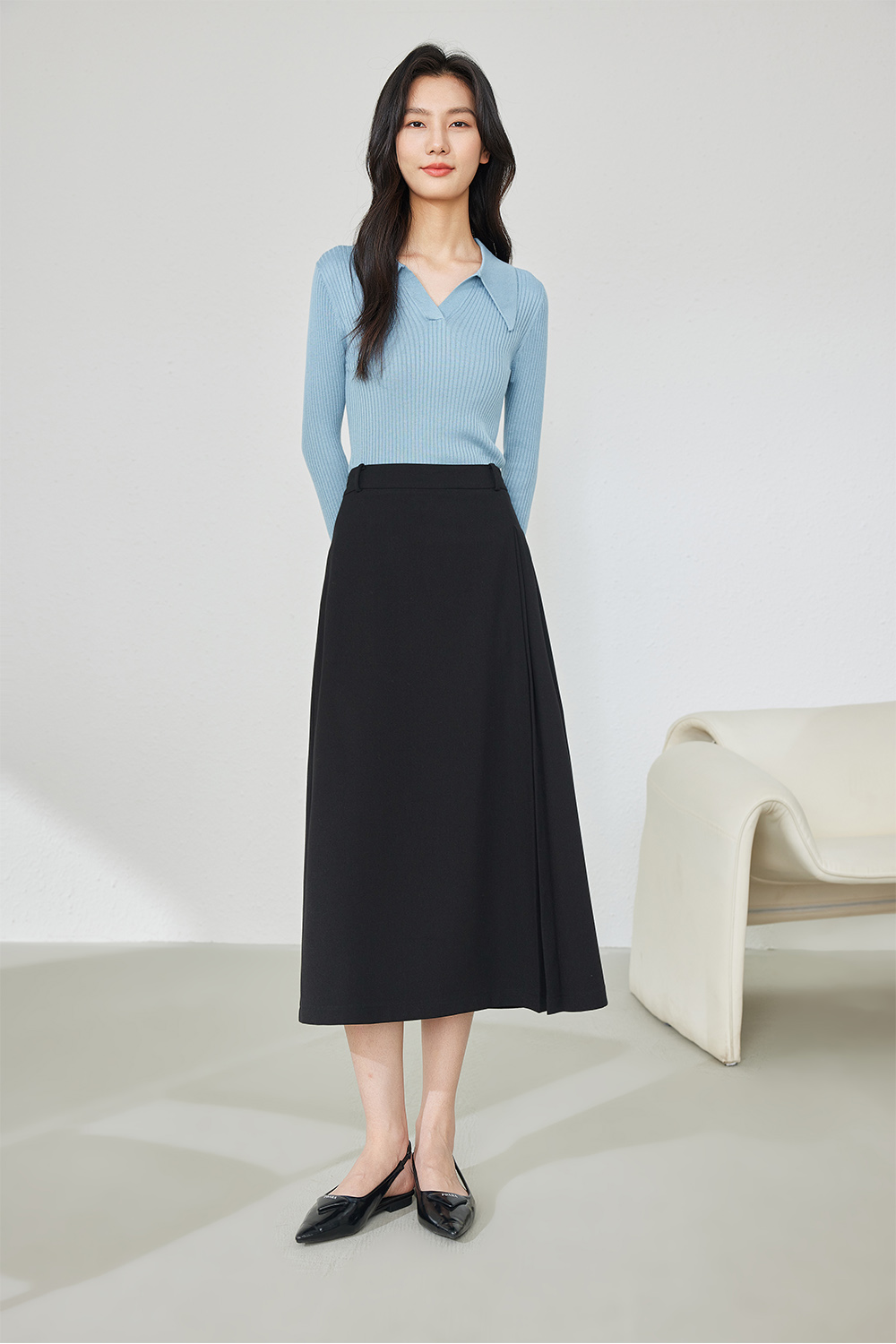 Slimming V-Neck Sweater