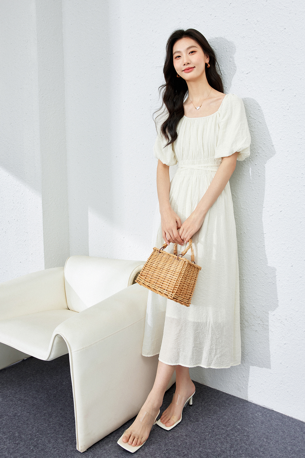 French Style Waist Tea Break Skirt-VIMLYSTORE