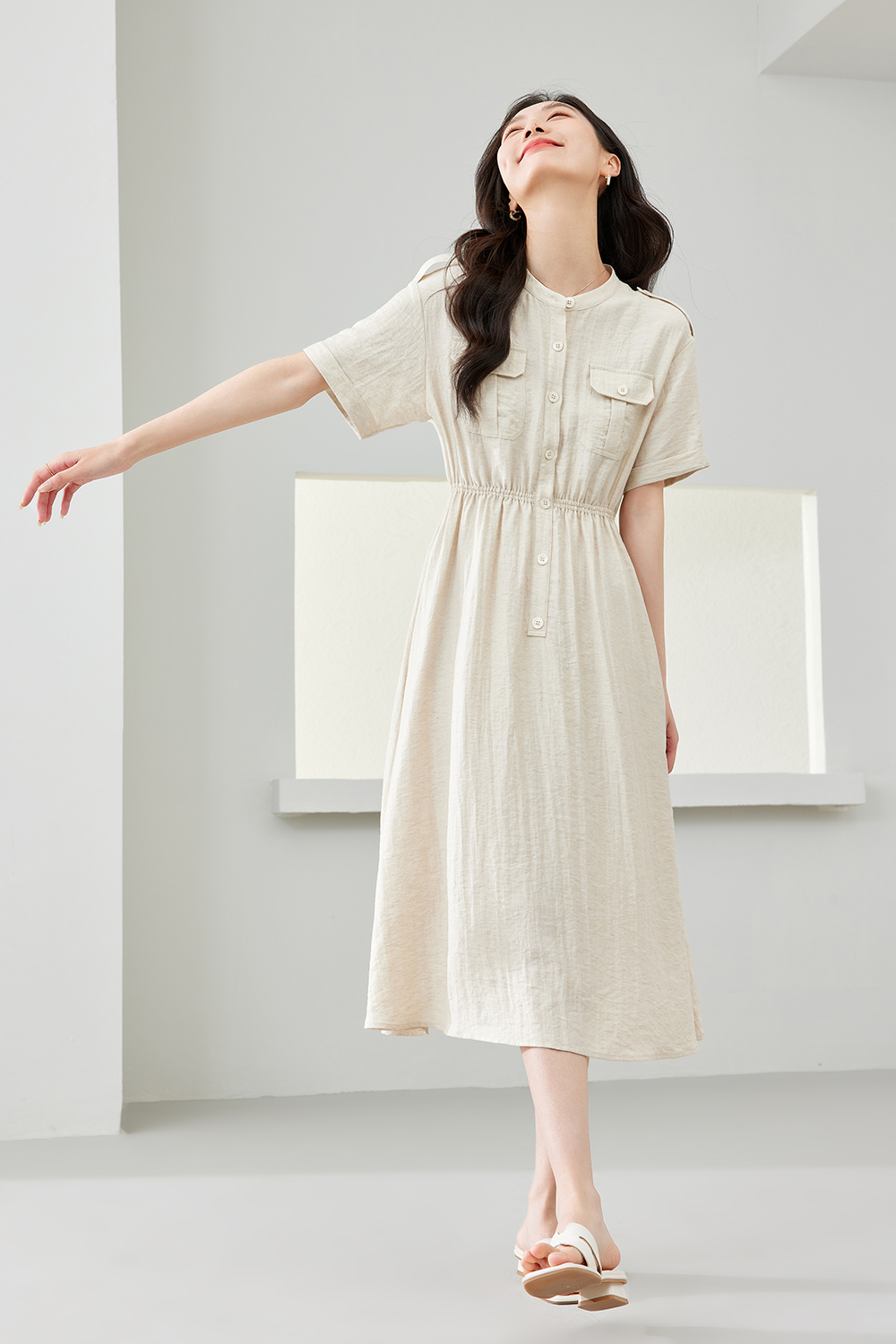 Work Style A-Line Dress