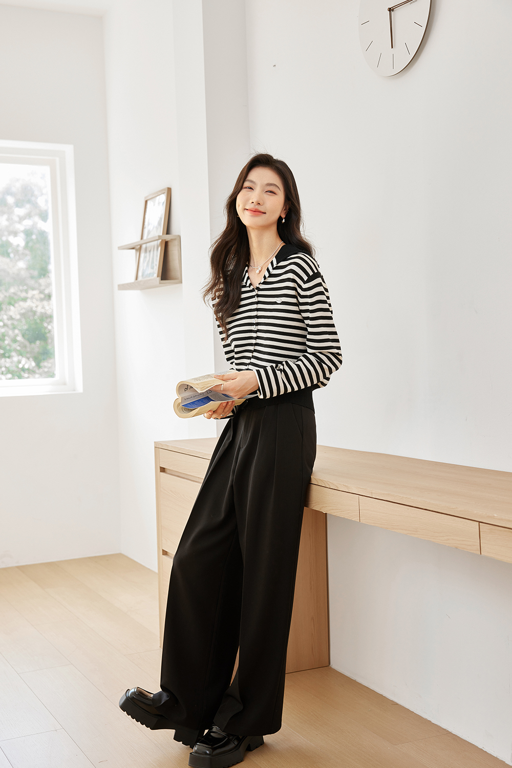 Simple And Versatile Knitted Cardigan-VIMLYSTORE