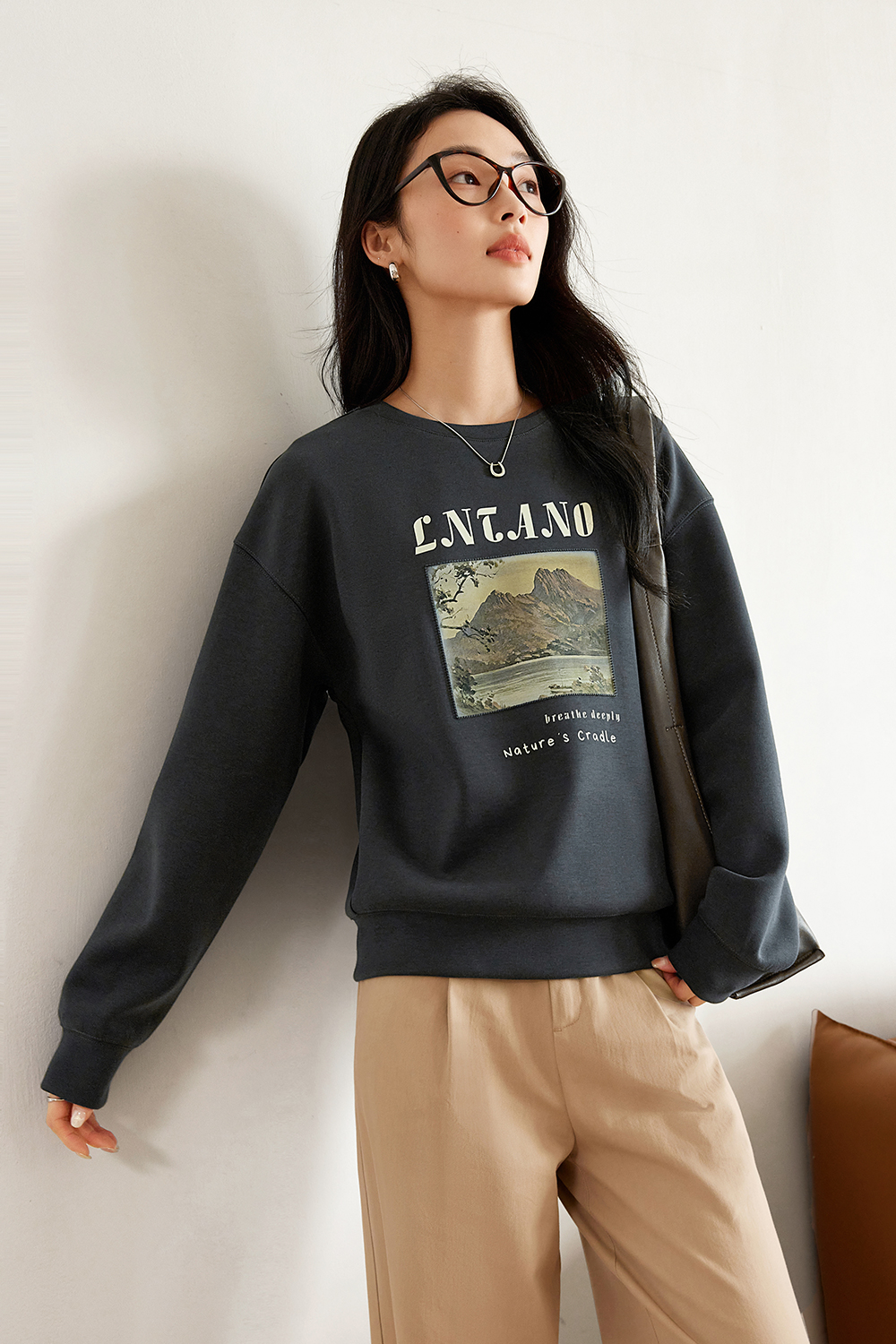 Retro Three-Dimensional Printed Sweatshirt-VIMLYSTORE