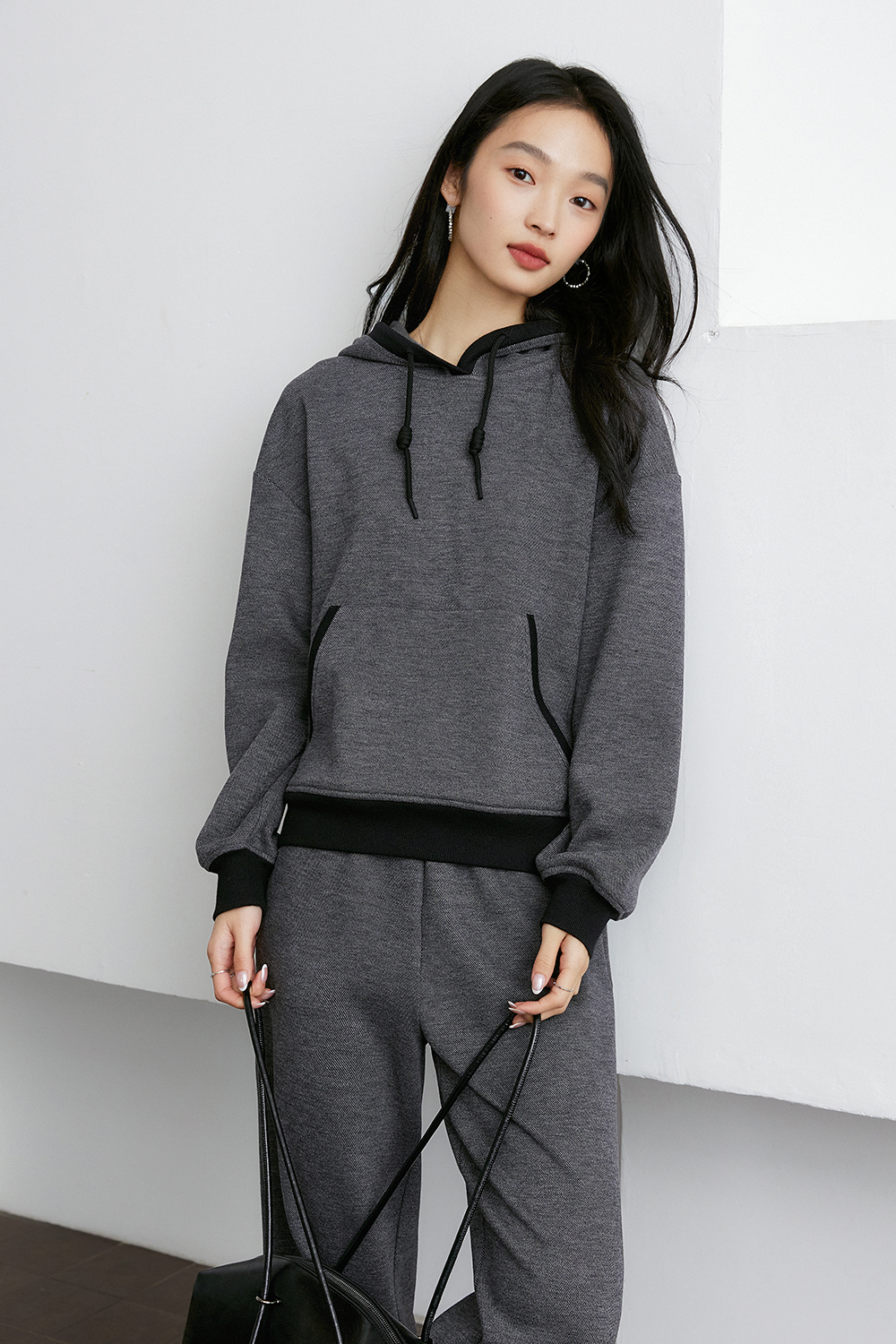 Loose Sanding Knitted Suit-VIMLYSTORE