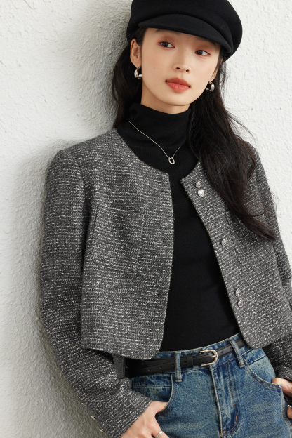 French Tweed Short Jacket