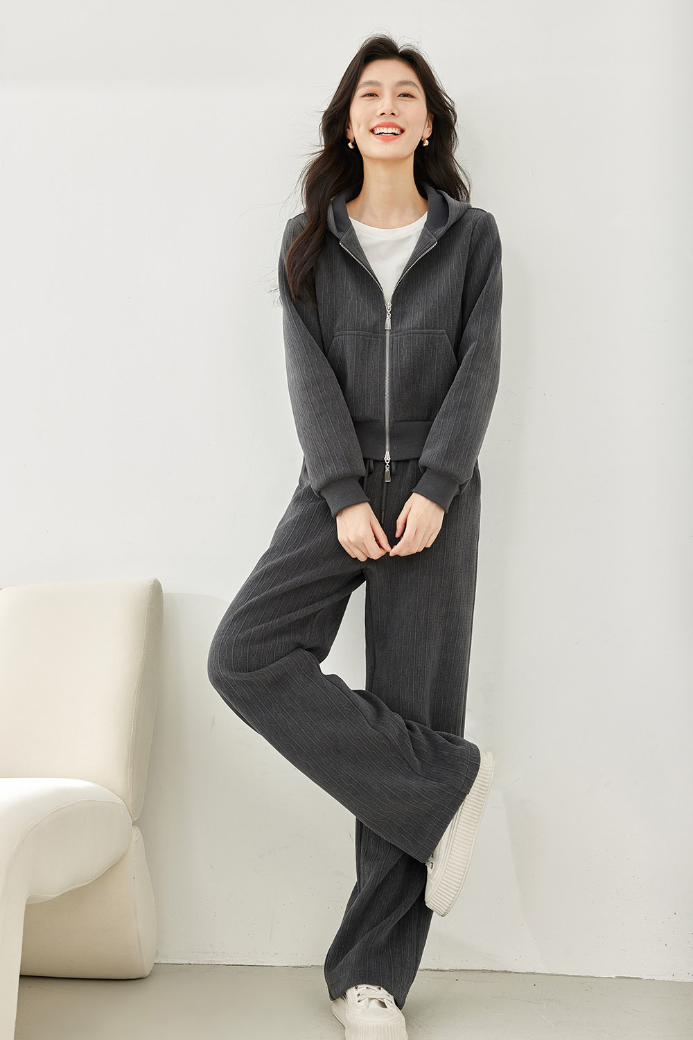 Thick Casual Two-Piece Set