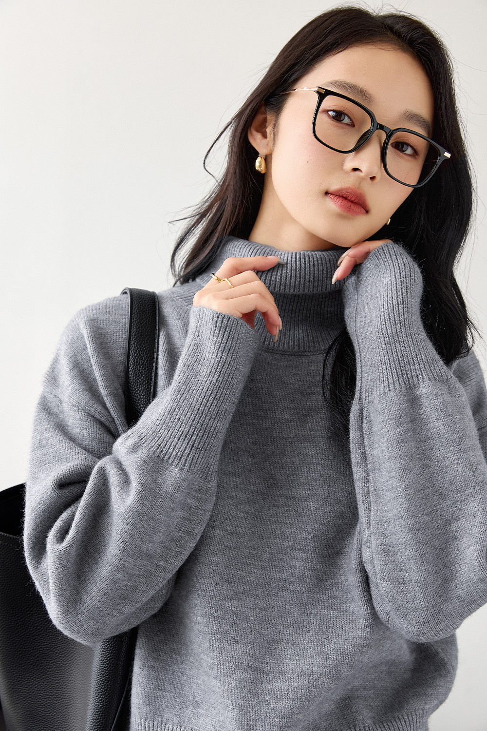 Lazystyle Warm Knitted Sweater-VIMLYSTORE