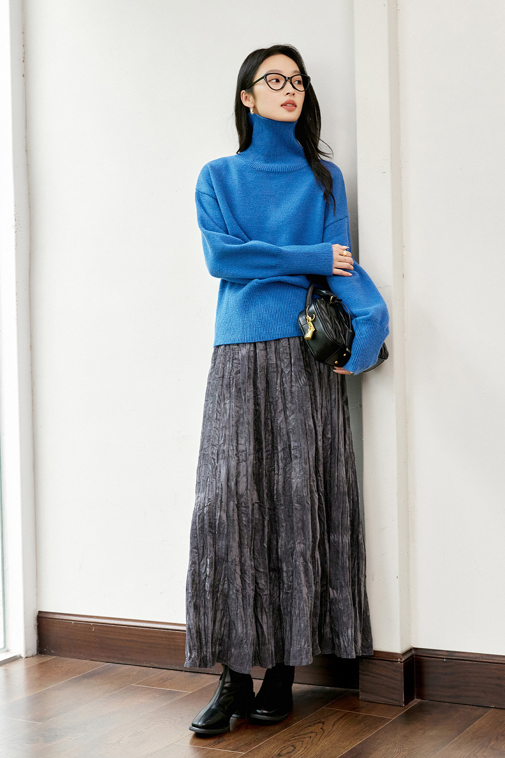 Lazystyle Warm Knitted Sweater-VIMLYSTORE