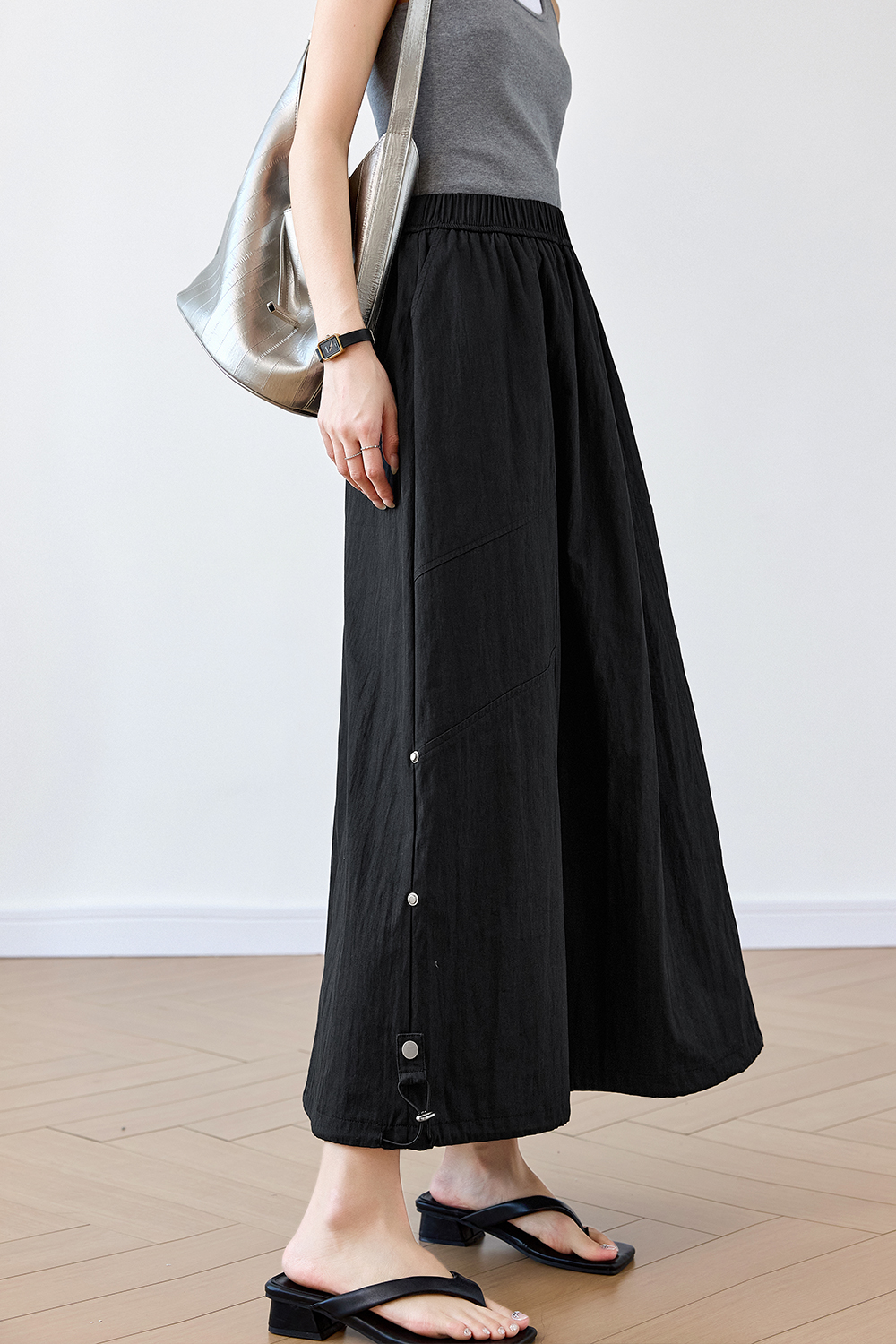 Fashionable A-Line Workwear Skirt-VIMLYSTORE