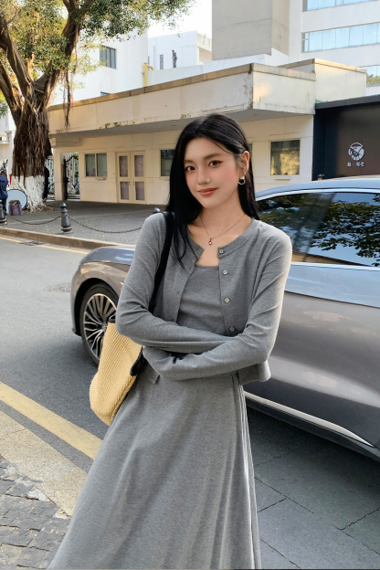 Casual Lazy Style Three-Piece Suit