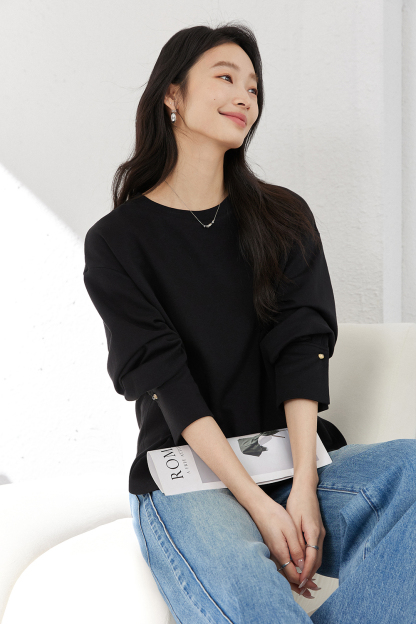 High-cotton Cloud - like T-shirt