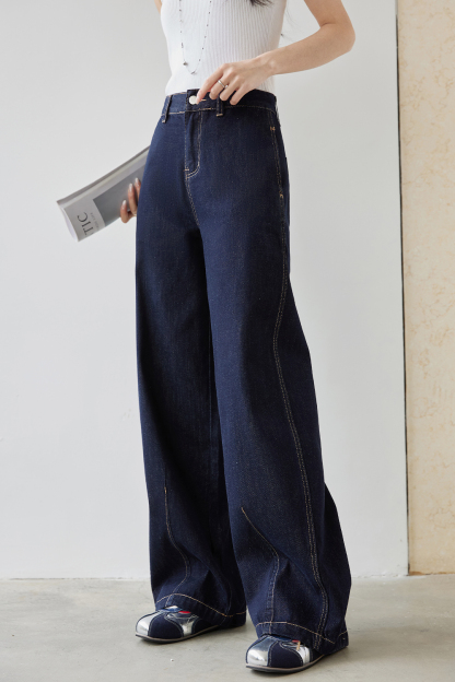 High Cotton Denim Banana Pants