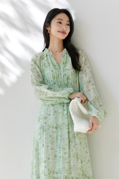 Fresh Floral Dress