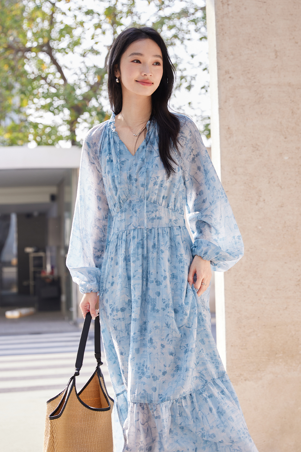 Fresh Floral Dress