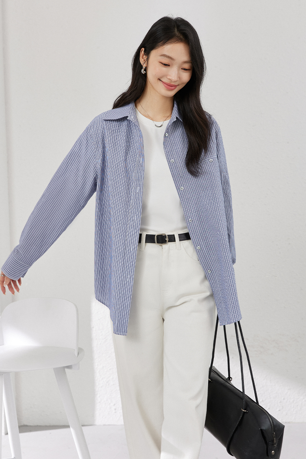 Modern Striped Shirt