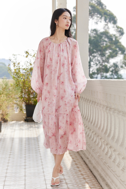 Romantic Floral Dress