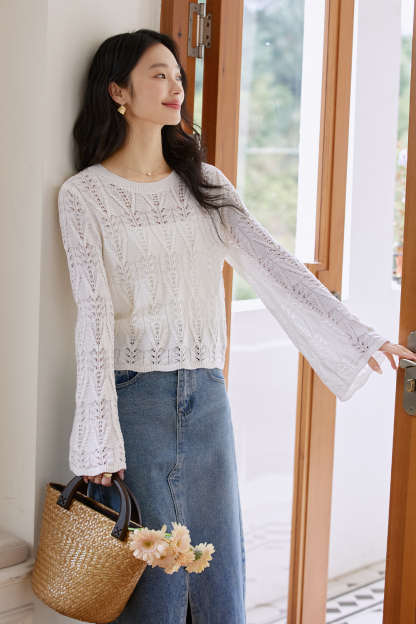 Lace Patterned Knitwear