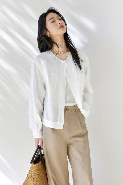 Pure Ramie Breathable Jacket