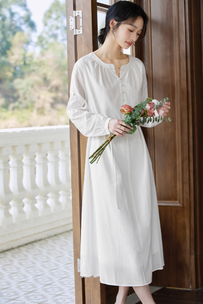 Bohemian Embroidered Dress