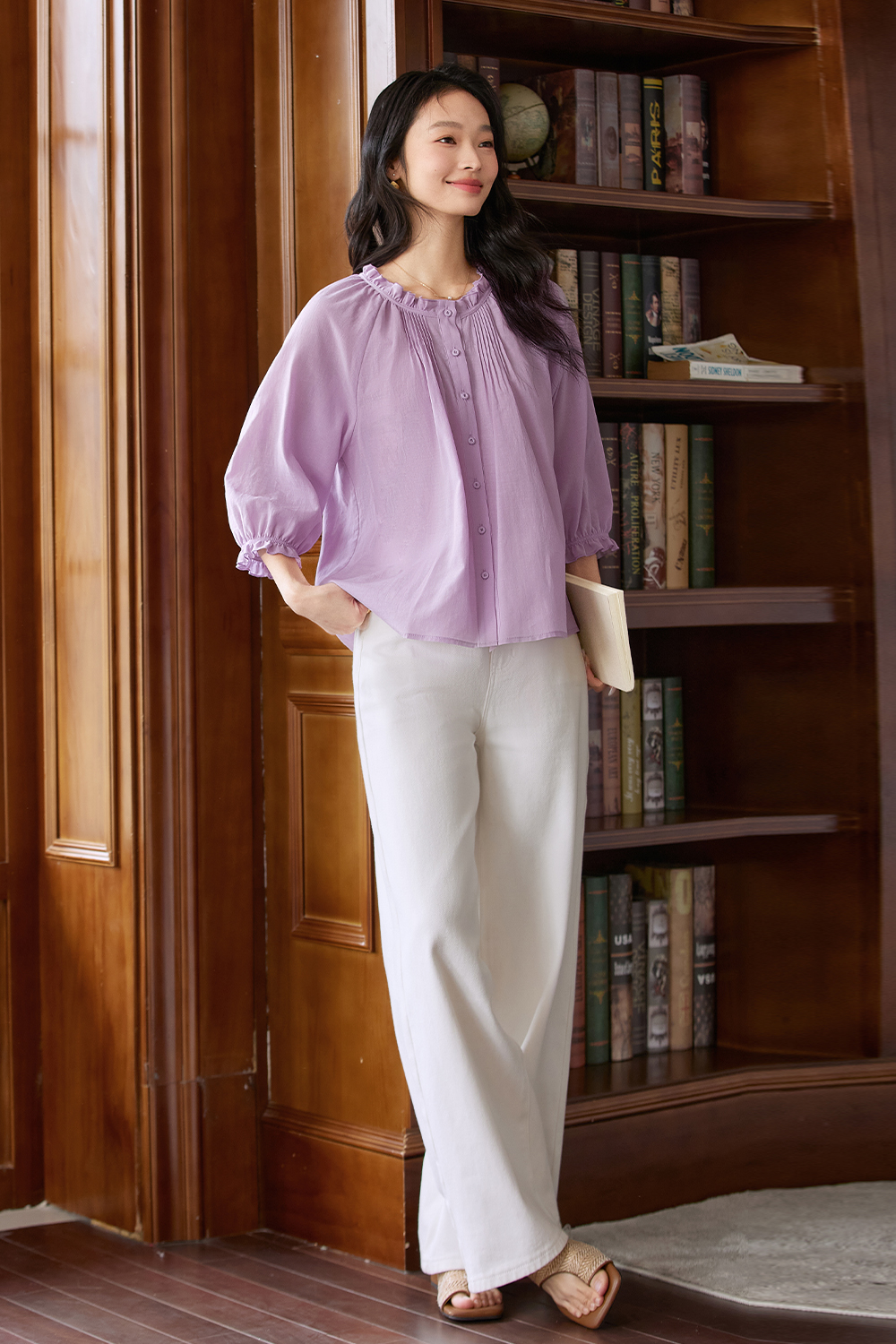 Romantic Ruffled Shirt