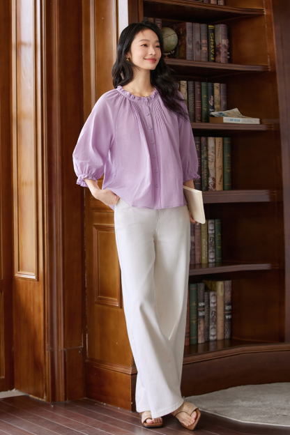 Romantic Ruffled Shirt