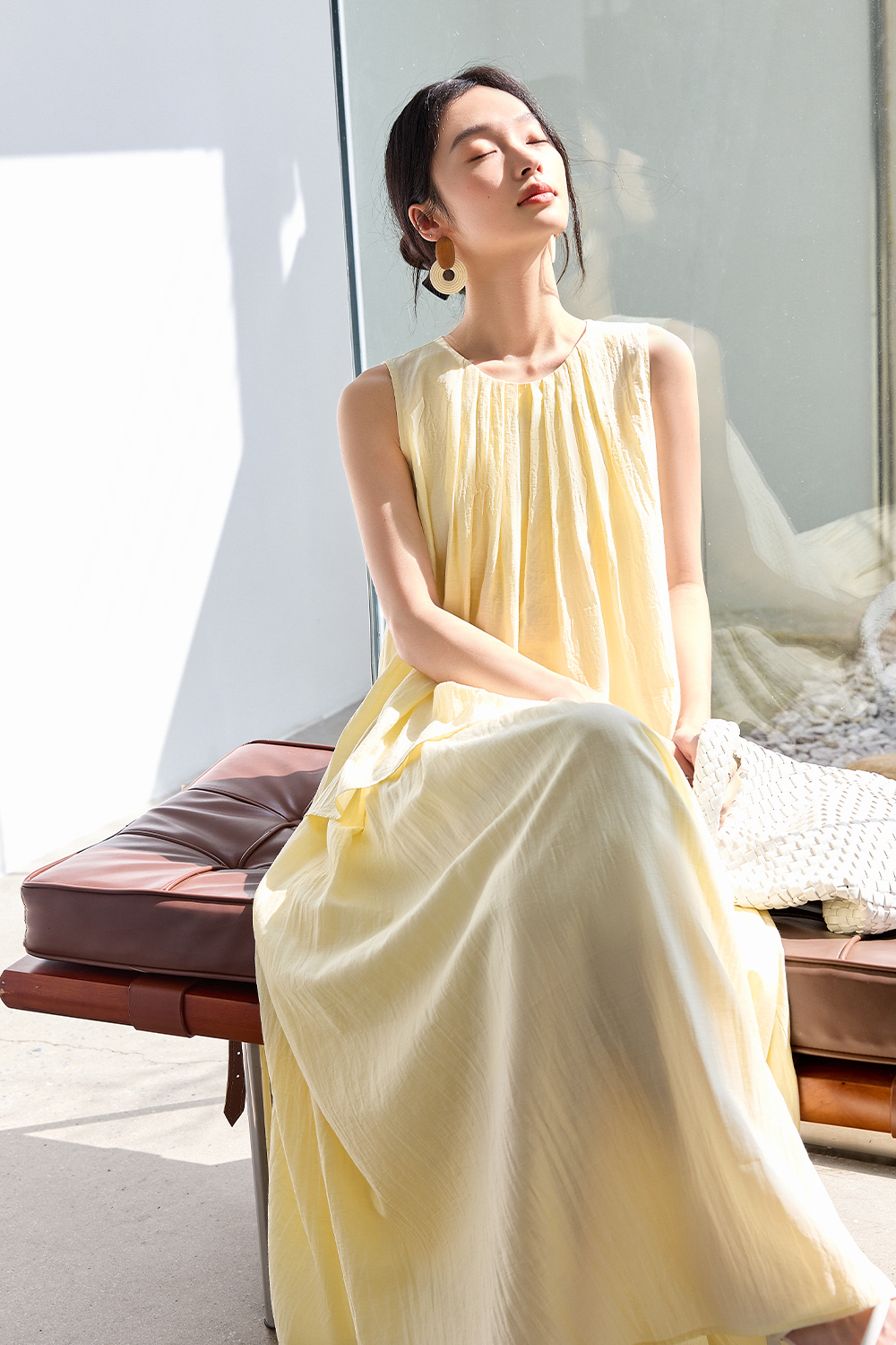 Simple Drape Casual Suit-VIMLYSTORE