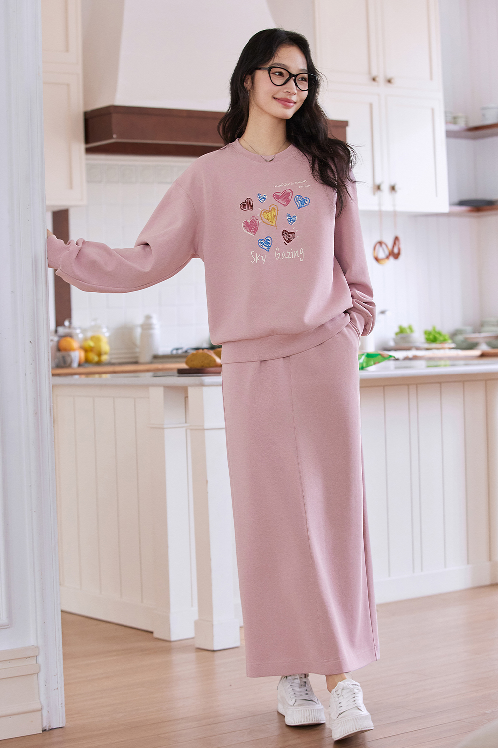 Creative Pattern Casual Set