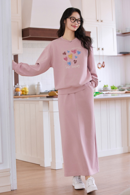 Creative Pattern Casual Set