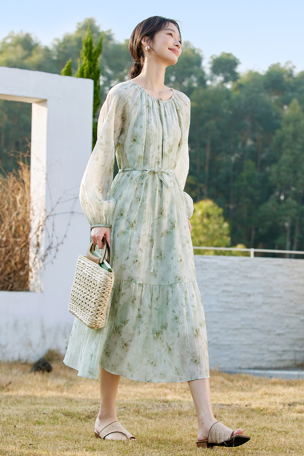 Romantic Floral Dress