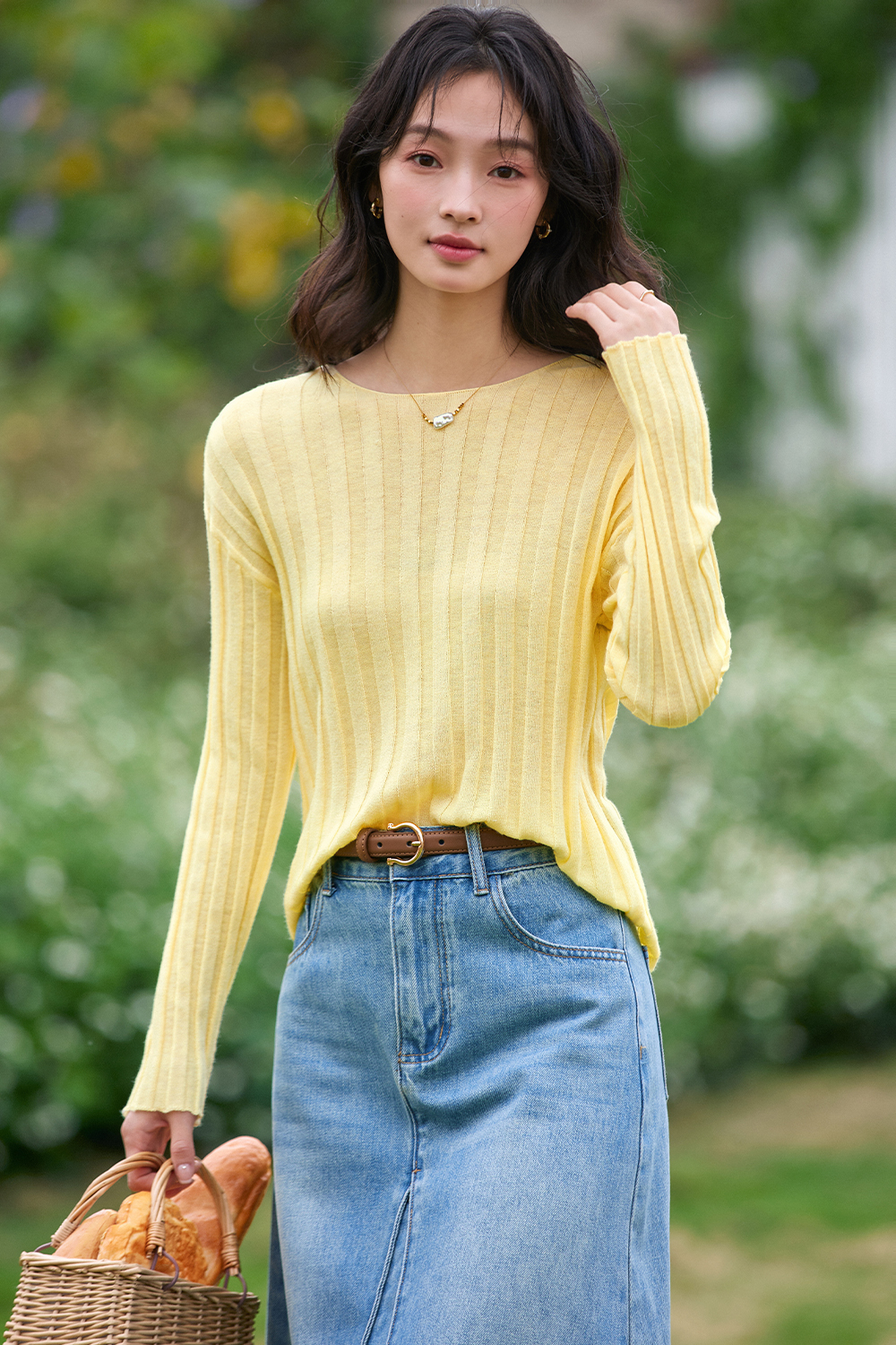 Fresh Ribbed Sweater