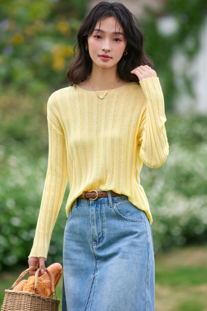 Fresh Ribbed Sweater