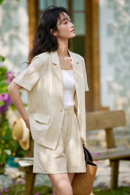 Summer Simple Casual Suit