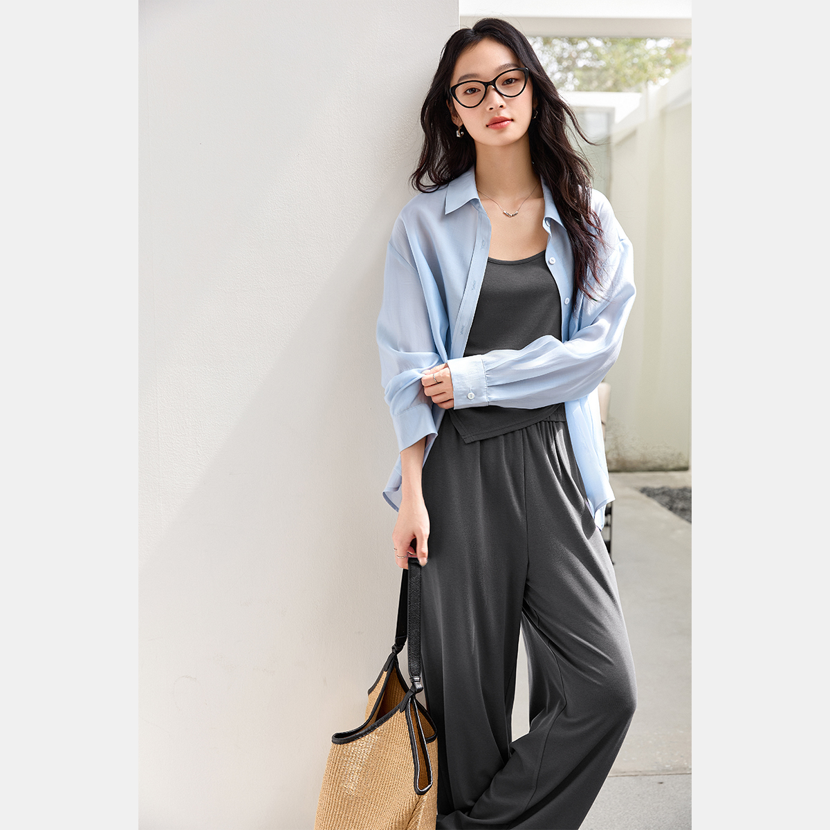 Lyocell Casual Three-Piece Suit
