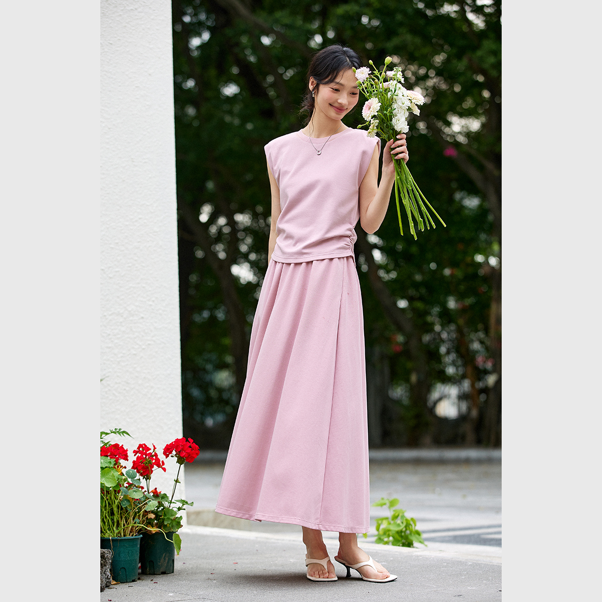 Cotton Loose Casual Suit