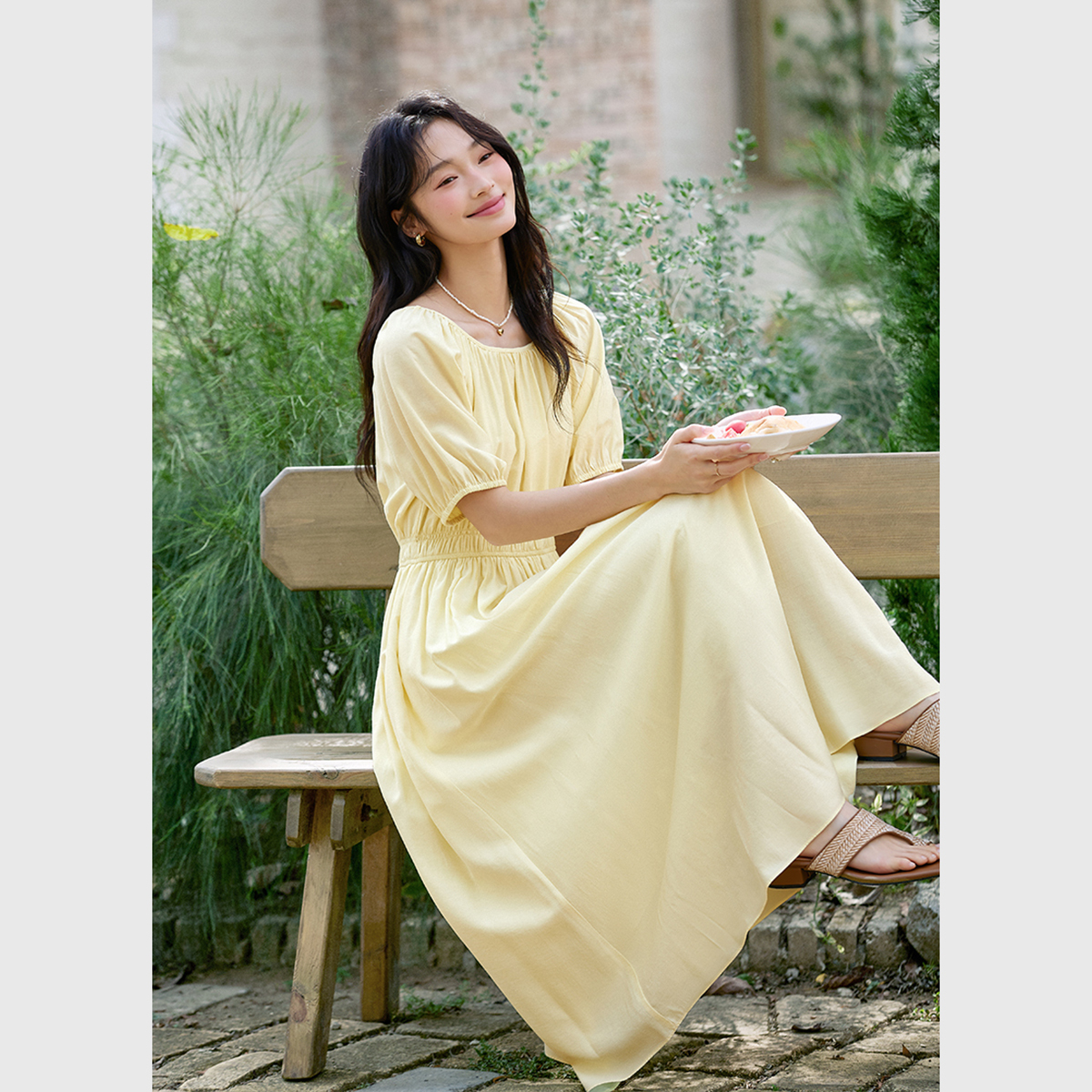 Elegant Garden Dress