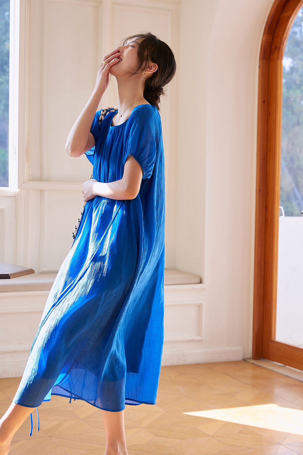 Casual Loose Chiffon Dress