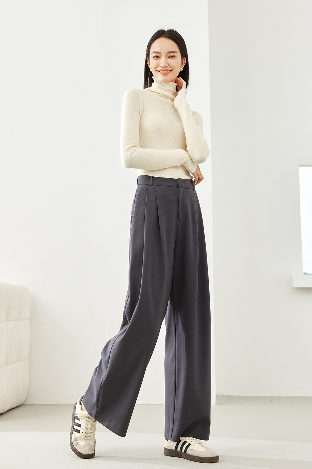 Autumn and winter suit pants-VIMLYSTORE