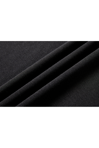 Round neck pullover Commuter Waist Slim dress-VIMLYSTORE