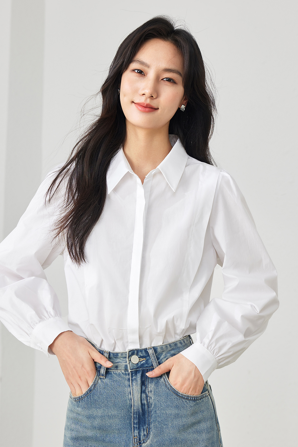 Pure Cotton Business Commute Shirt