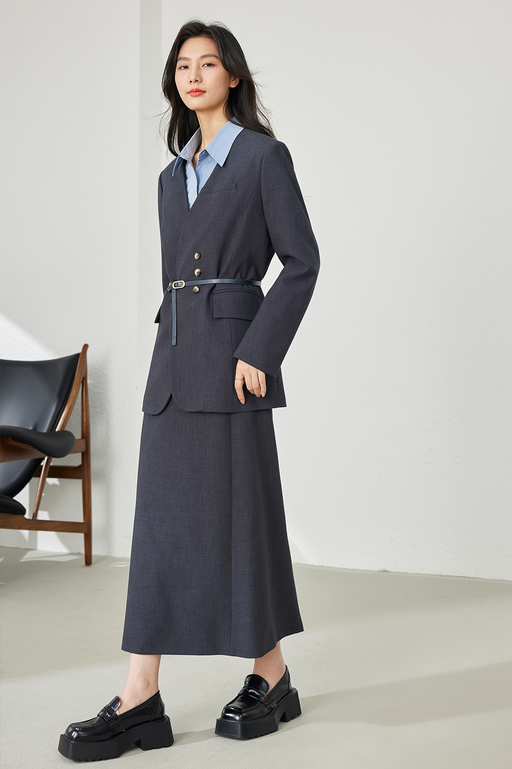 Business Commute Two-Piece Set