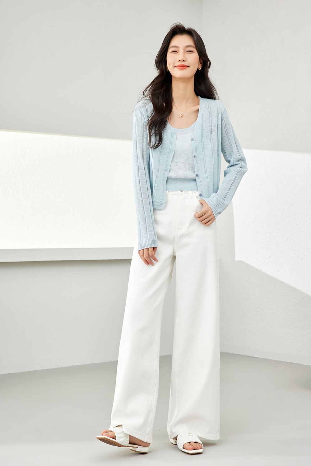 Lazy Style Knit Two-Piece Set