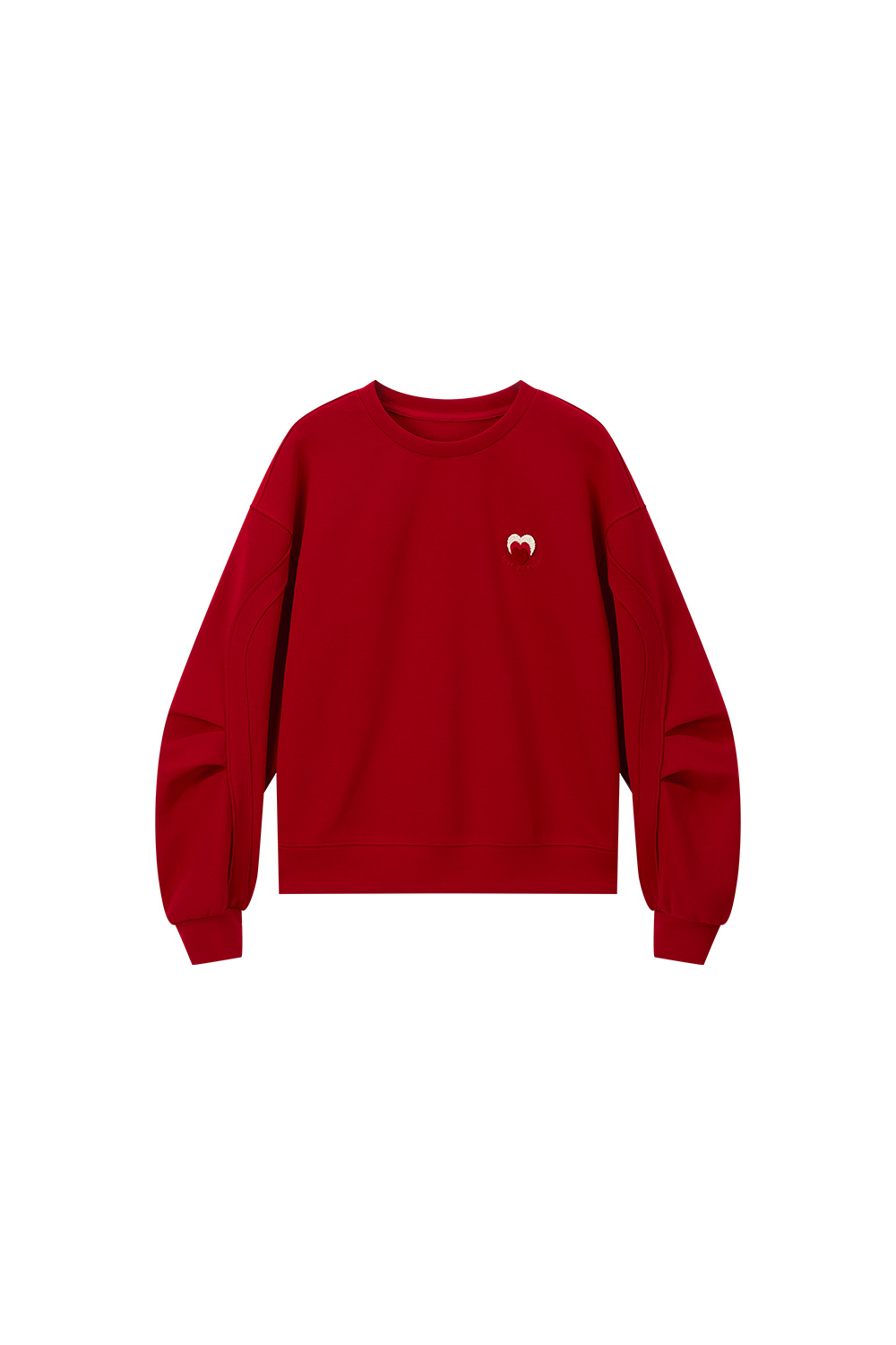 Unique embroidered round neck tops-VIMLYSTORE