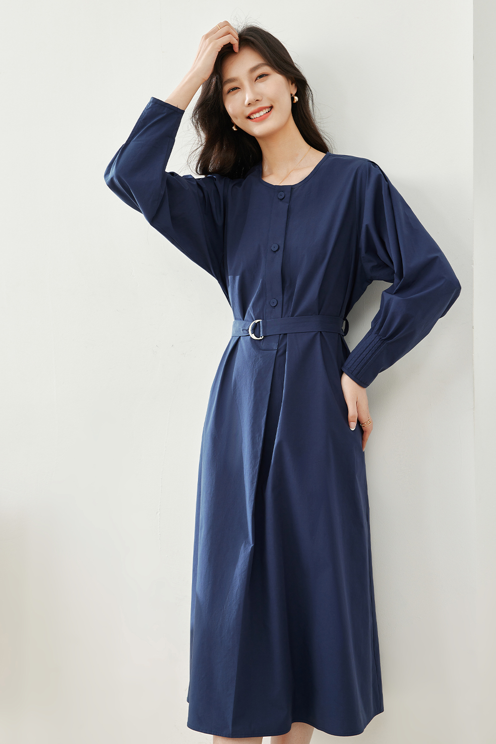 Pure Cotton Dress-VIMLYSTORE