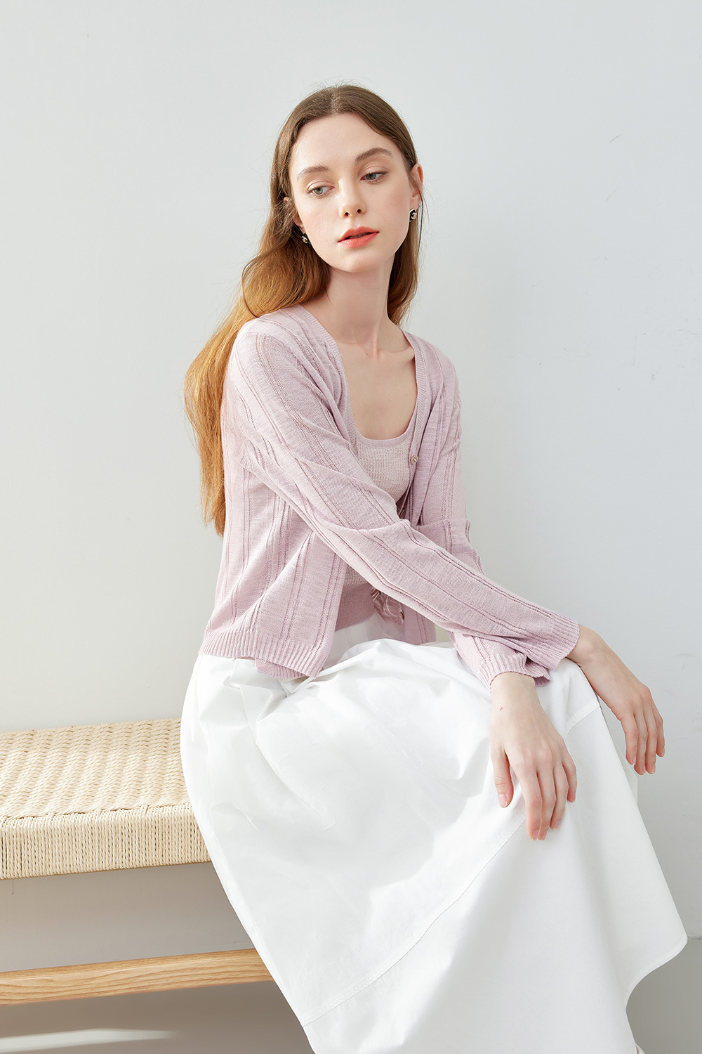 Lazy Style Knit Two-Piece Set