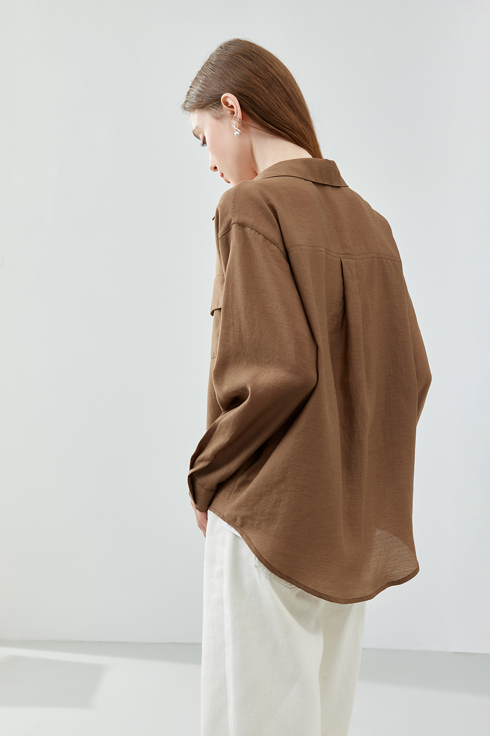 Casual drop sleeve shirt