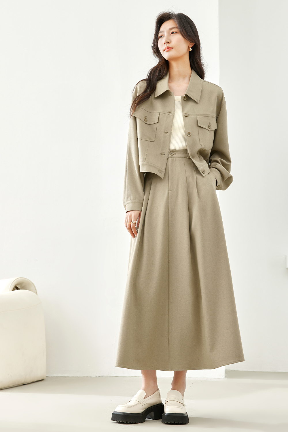 American Retro Two-Piece Set