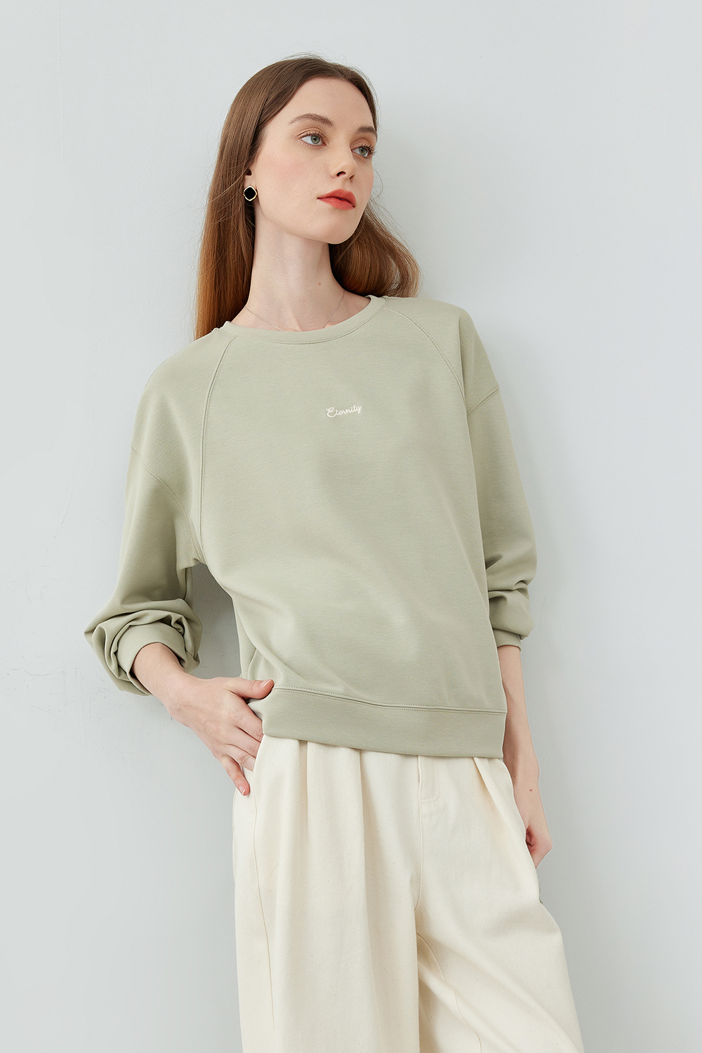 Premium Crew Neck Sweatshirt-VIMLYSTORE